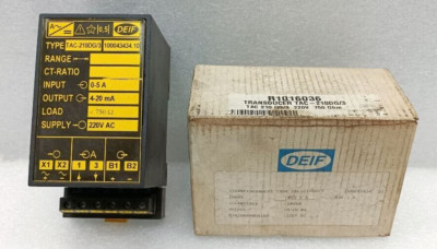 DEIF TAC-210DG/3 CURRENT TRANSDUCER NEW FAST SHIPPING