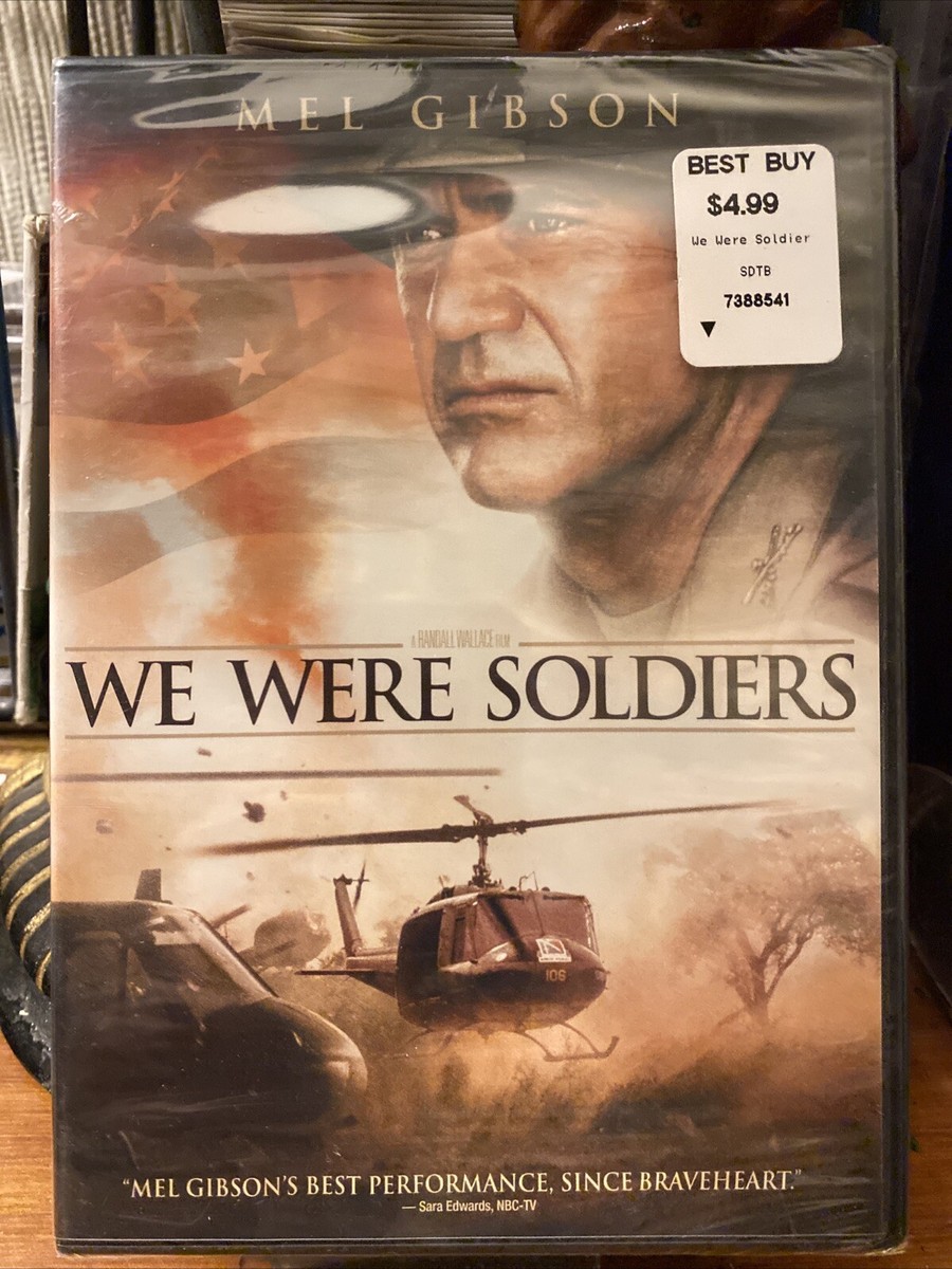 We Were Soldiers Movie 2002 DVD - Mel Gibson Randall Wallace