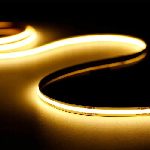 Warm White COB LED Strip Lights 12V 24V High Density Flexible Tape for Home Car - Picture 8 of 12
