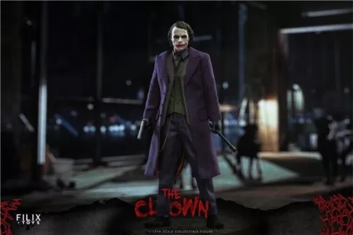 FILIX TOYS FX004 1/12 Joker Heath Ledger 6" Action Figure in stock - Picture 10 of 24