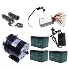 800W 36V Brush Electric E Bike Motor Kit Controller Battery Scooter Quad ATV UTV