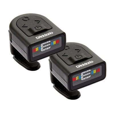 Planet Waves PW-CT-12TP NS Micro Headstock Tuner Twin Pack For Guitar, Bass
