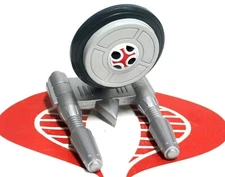 Power Rangers Ninja Storm Vehicle Part Mobile Control Center Radar Dish Roof Gun