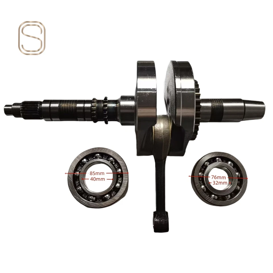 CIGÜEÑAL 13000-HR3-A40 PARA HONDA TRX420 TRX500 TRX520 SXS500 SXS520 Y COJINETE Foto 2 de 4