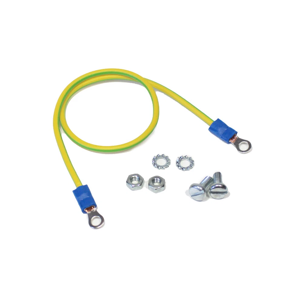 IMS-TIGER ELECTRONICS Erdungsset für Serverschrank 30cm mit Schrauben M4 Wandgehäuse Erdung