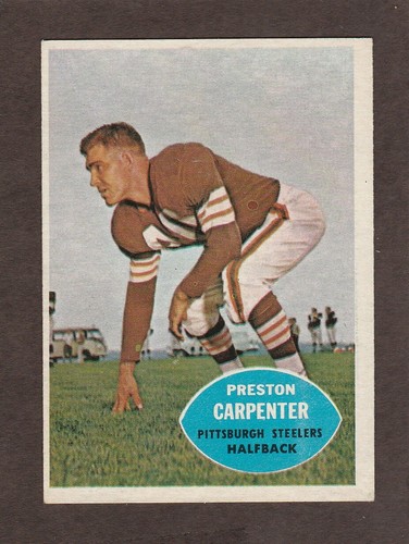 1960 Topps Football Singles - SELECT FROM A VARIETY OF CARDS - - Picture 90 of 151
