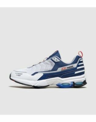 Reebok DMX MMI Mädchen/Damen Sneaker (UK_3) weiß-blau Ex-Display