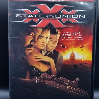 XXX State Of The Union DVD 2005 Ice Cube Action Adventure Movie PG13