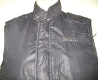 BLACK nice warm vest Jacket sz Small faux Fur lined zip front SIERRA HIGH EUC! — photo 3
