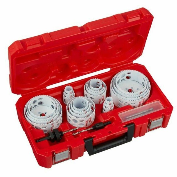 Milwaukee 49224185 All Purpose Professional Ice Hardened Hole Saw Kit