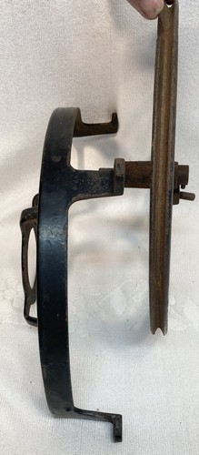 Antique Treadle Sewing Machine Cast Iron 12” Dia.Flywheel Pulley Wheel & Guard. - Picture 4 of 9