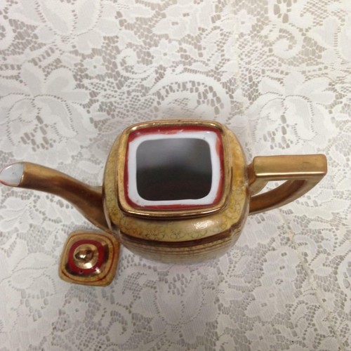 Art Deco, Elegant, Stunning, Good Quality Pagoda Teapot - Picture 6 of 10