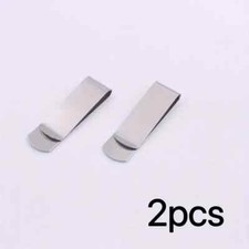 2PZ CLIP FERMASOLDI IN ACCIAIO INOSSIDABILE MULTIFUNZIONALE ULTRA SOTTILE