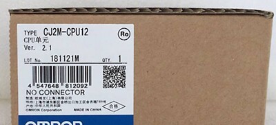 New In Box Omron CJ2M-CPU12 PLC Processors Module CJ2MCPU12 CPU Unit