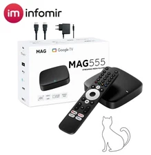 Infomir MAG 555 | original 4K Android TV box from the manufacturer, Wi-Fi 5G