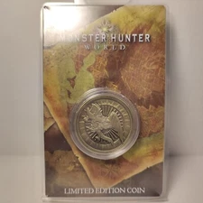 Monster Hunter World Nergigante Coin Official Capcom Limited Edition Collectible
