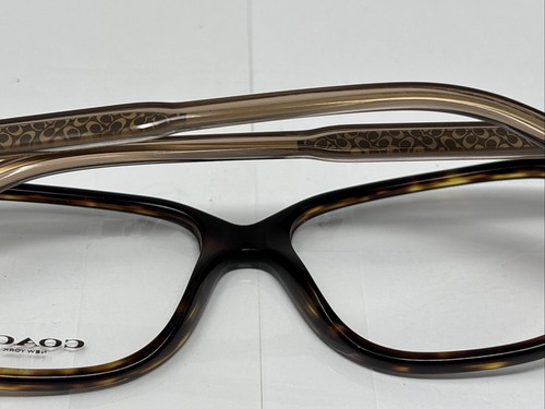 Coach HC 6143 5120 Dark Tortoise 54/15 140 Women’s Eyeglasses A2223 - 第 21/23 張圖片