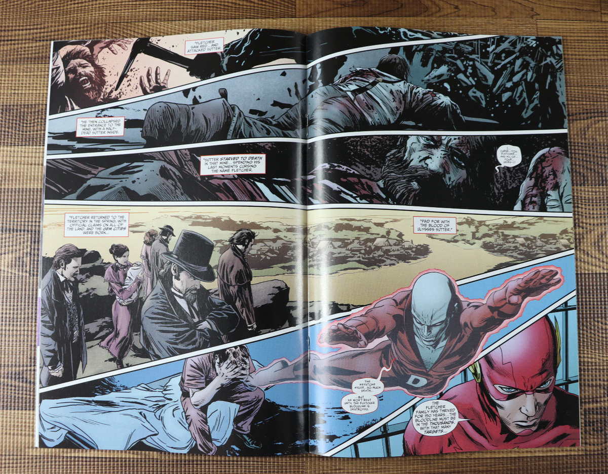 2014 DC Comics The Flash Possessed By Deadman #28 NEWSSTAND The