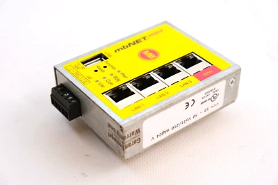 MB Connect Line mbNET.mini MDH 860 1xWAN, 3xLAN, HW1 Industrierouter - Bild 1 von 4