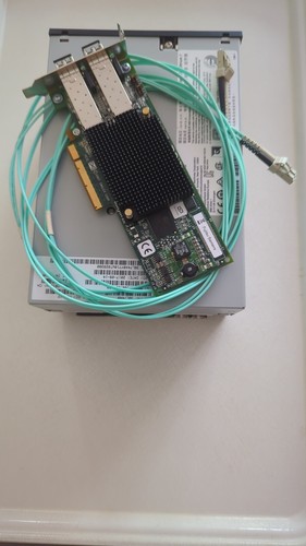 IBM FH FC Ultrium LTO-7 stand alone tape drive with HBA and FC cable. - Photo 3/3