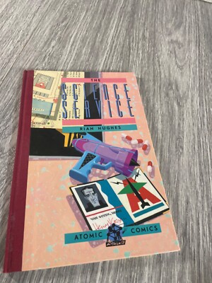 The Science Service #1 Rian Hughes Book Hardcover Atomic Comics Graphic Novel