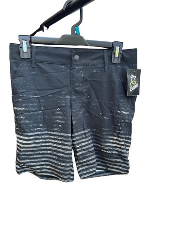 Art Class Black Striped Swim Trunks Boy's Size 12
