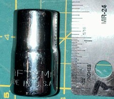 Craftsman 9/16" x  1/2" Dr  Socket   12 Point  Made in USA G 47503