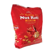 Pearson's Salted Nut Roll Bulk Candy 23Oz Bite Size Bars Peanut Snack
