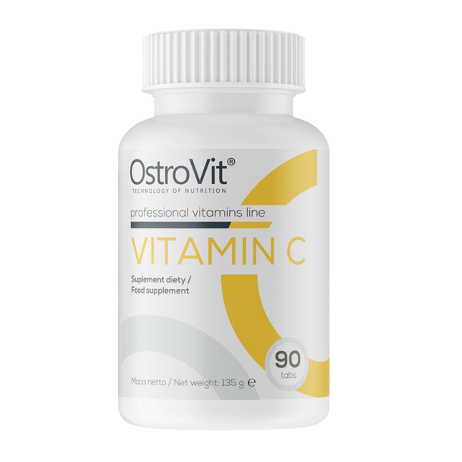 OSTROVIT VITAMIN C ANTIOXIDANT FATIGUE TIREDNESS IMMUNE SYSTEM VIT C 90 TABS