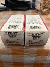 2 Pack NIB PASS & SEYMOUR PS20AC4-GRY FOUR 4-WAY SWITCH 20AMP 120/277VAC