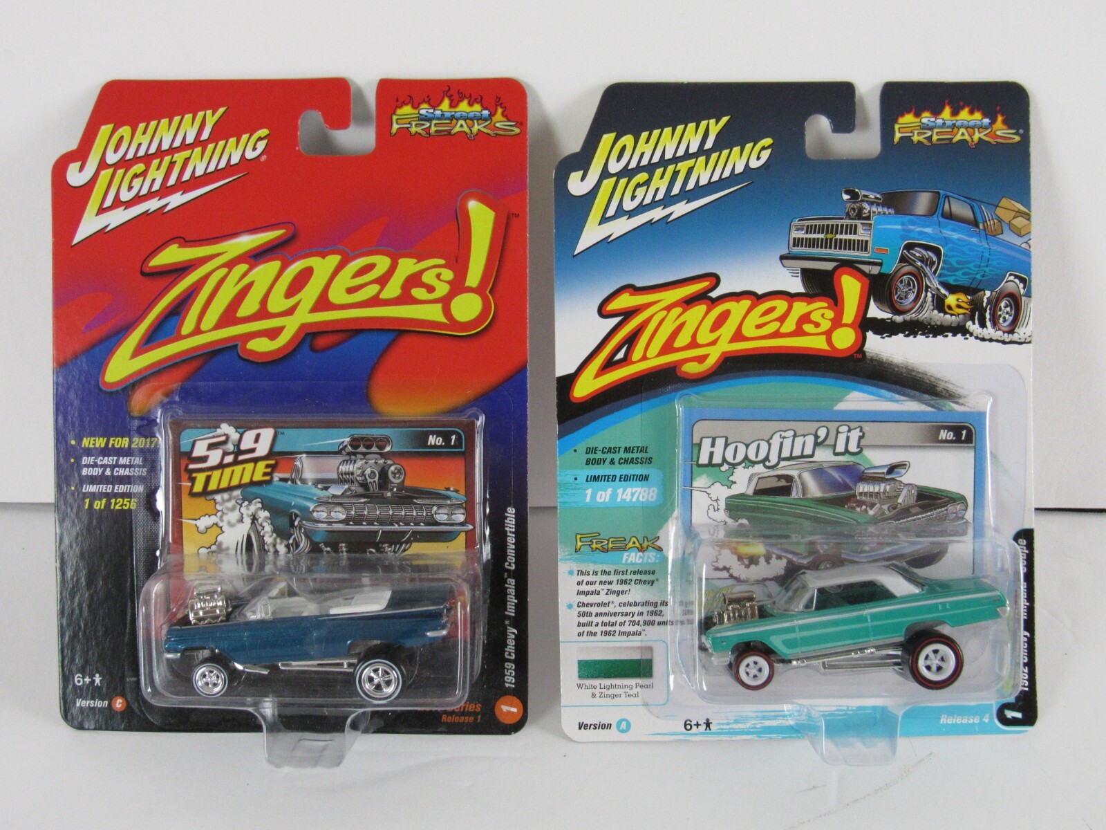 Johnny Lightning 164 Lot (10) Zingers Rubber Tires ZL827 eBay