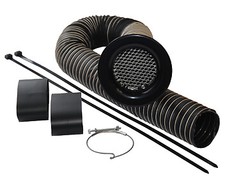 Kaltluftzuführset 51 mm schwarz
