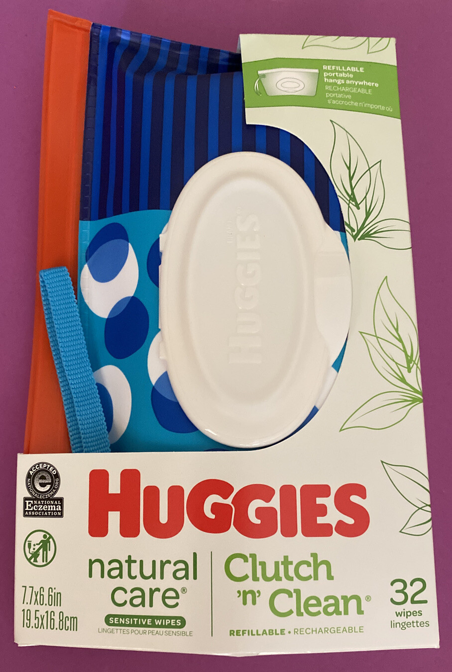 clutch and clean wipes