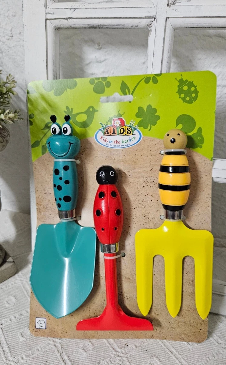 Garden Tool for Children Frog Bee Ladybird Spade Hai Fork 3er