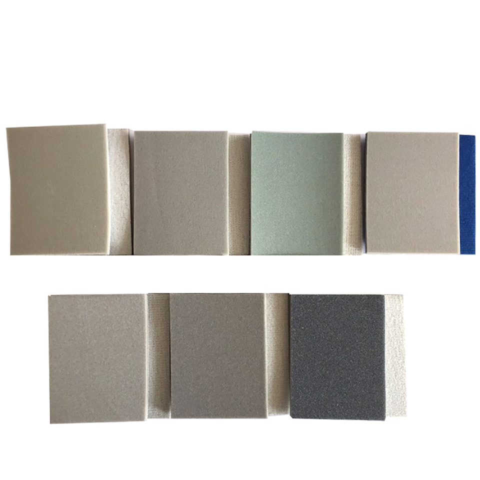 Wet&Dry Foam Sanding Block Bodywork 300-3000 Grit Sandpaper Sponge Pads ...