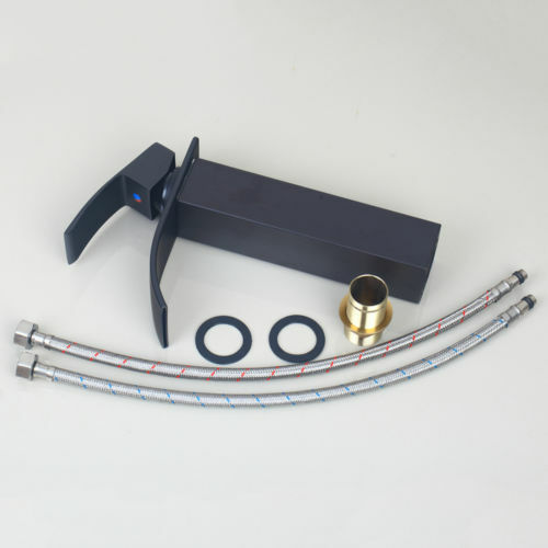 Tazón de vidrio azul lavabo lavabo lavabo de baño de EE. UU. - Imagen 3 de 10