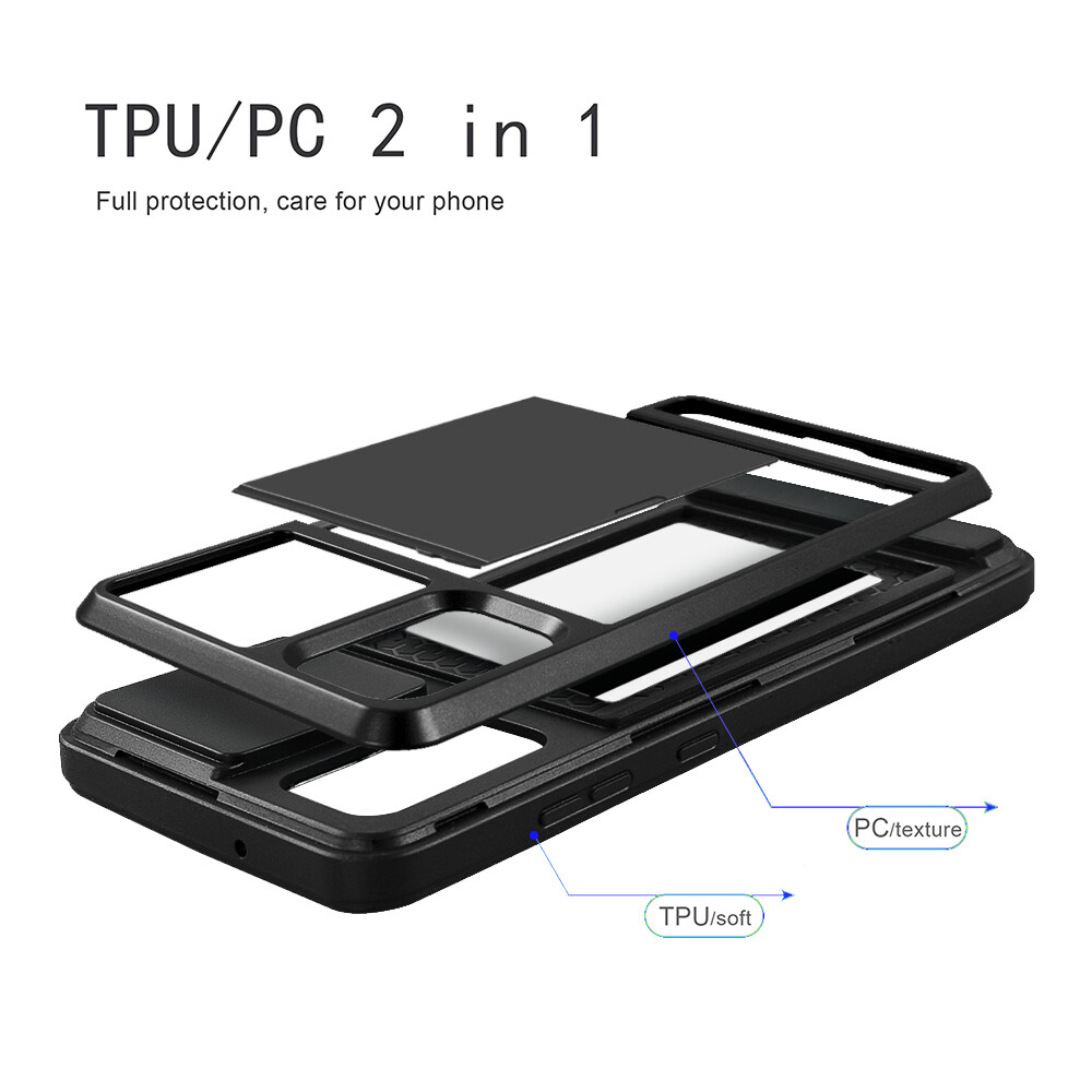 Samsung Note 20 9 8 S20 S10 S10e S9 S21 S21 Plus Phone Case with Card Holder