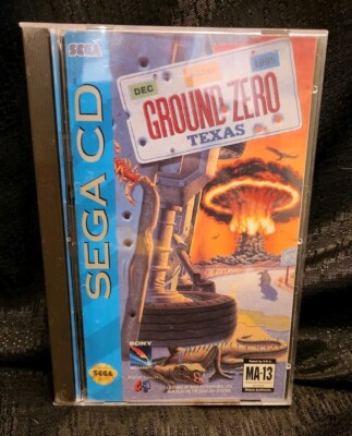 Ground Zero Texas 1993 Sega CD *Slow Load On Disc One