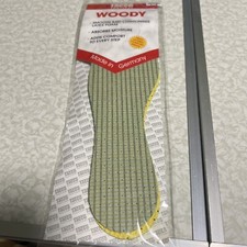 Woody Comfort Cushion Shoe Inserts Soft Latex Foam Boot Flat Insoles Women 7-8