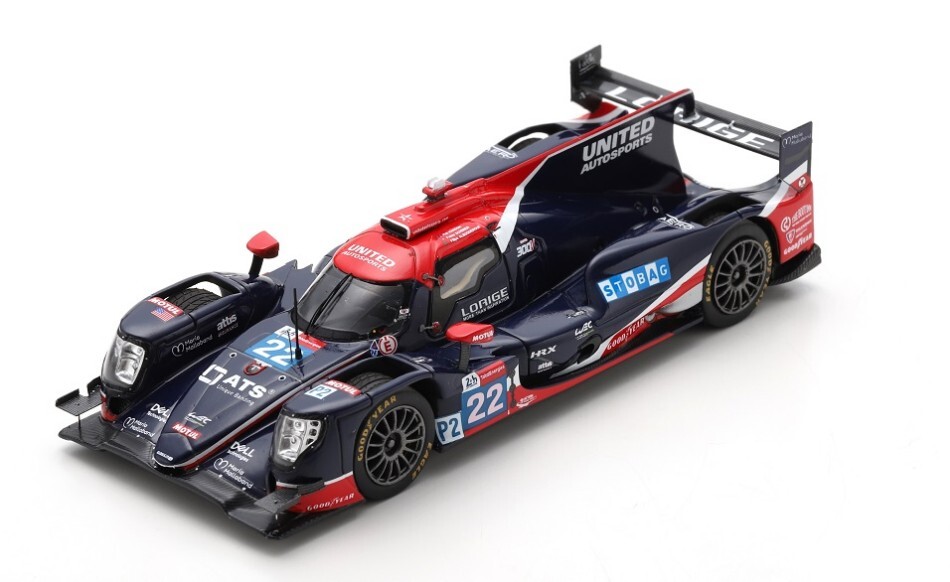 Oreca 07 Gibson #22 Lm 2021 Hanson / Scherer / Albuquerque 1:43 Model