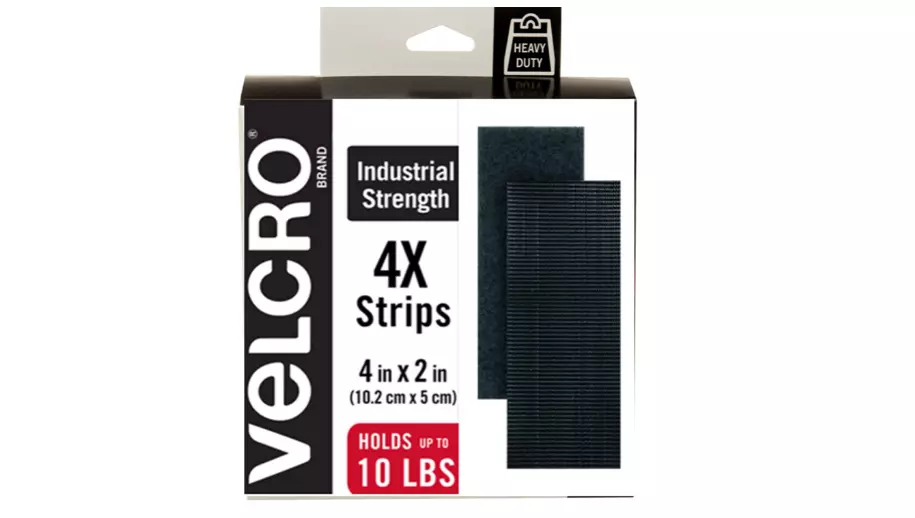 Velcro Brand Industrial Strength 10' x 2 Tape, Black