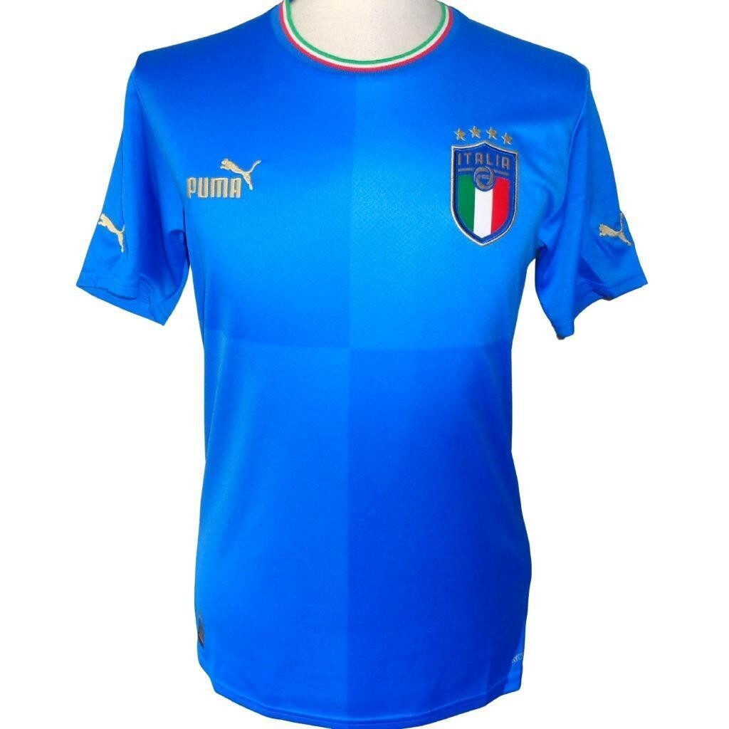 NEW Puma Italy FIGC Replica Home Soccer Jersey 765643-01 Men's