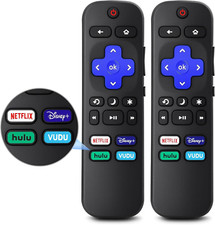 2 pack Replacement Remote Control for Roku TV...