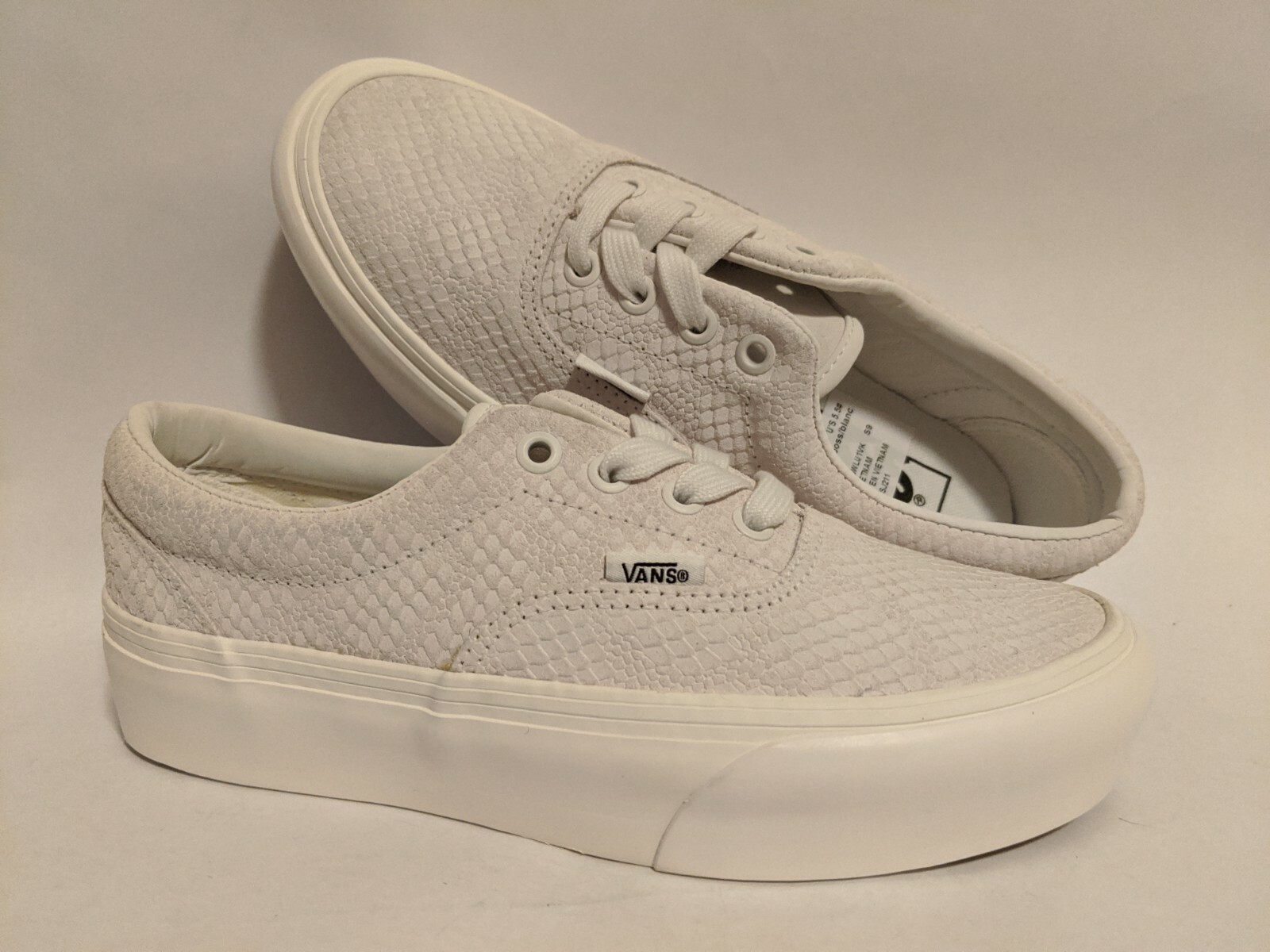 embossed authentic platform 2.0 shoes