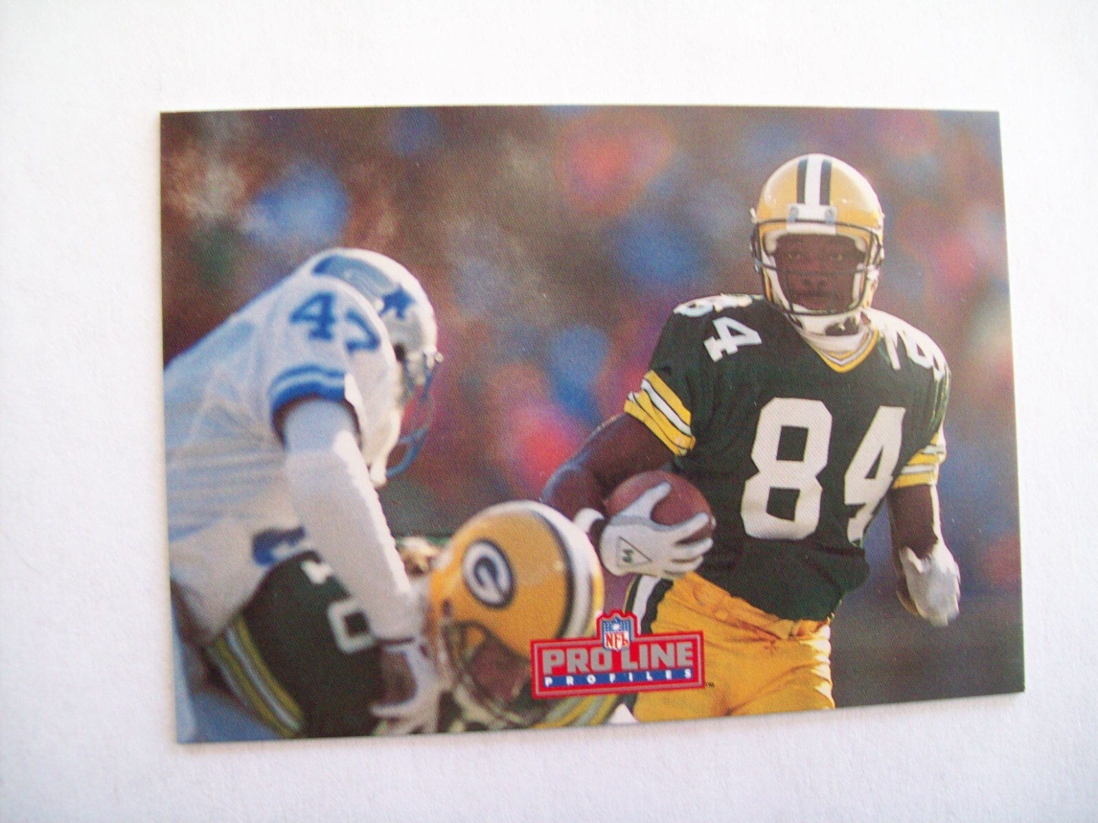 STERLING SHARPE GREEN BAY PACKERS 1992 PRO LINE #80 PROFILES 8 of 9 insert