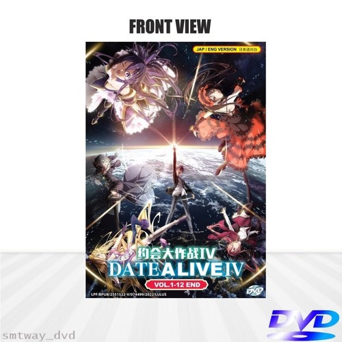 DVD Anime Date A Live Season 4 (IV) TV Series (1-12 End) Dub inglés, toda la ... - Imagen 4 de 7