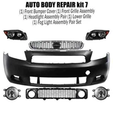 Front Bumper Cover Fascia & Grille Assembly For 2005-2010 Scion tC