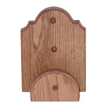 Oak Wooden Bridle Rack - Stable Hanger - Equestrian Tack Wall Hook 