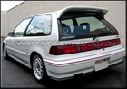 for JDM Civic ef9 ef2 ef hatch 88-91' live ducktail spoiler  wing sports