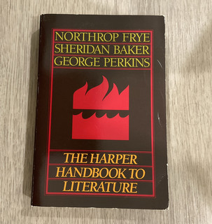 HarperCollins The Harper Handbook to Literature Paperback 1992 Frye Baker